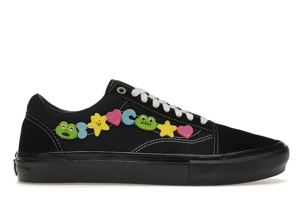 Click to view more detailed imagery on our partner's website Pre-owned Vans Old Skool Frog Skateboards In Black/multi
