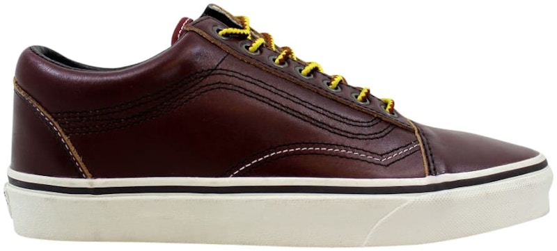 Vans old cheap skool tan leather