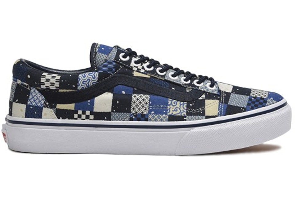 Vans Old Skool Japan Fabrics Ichimatsu Herren Sneaker DE