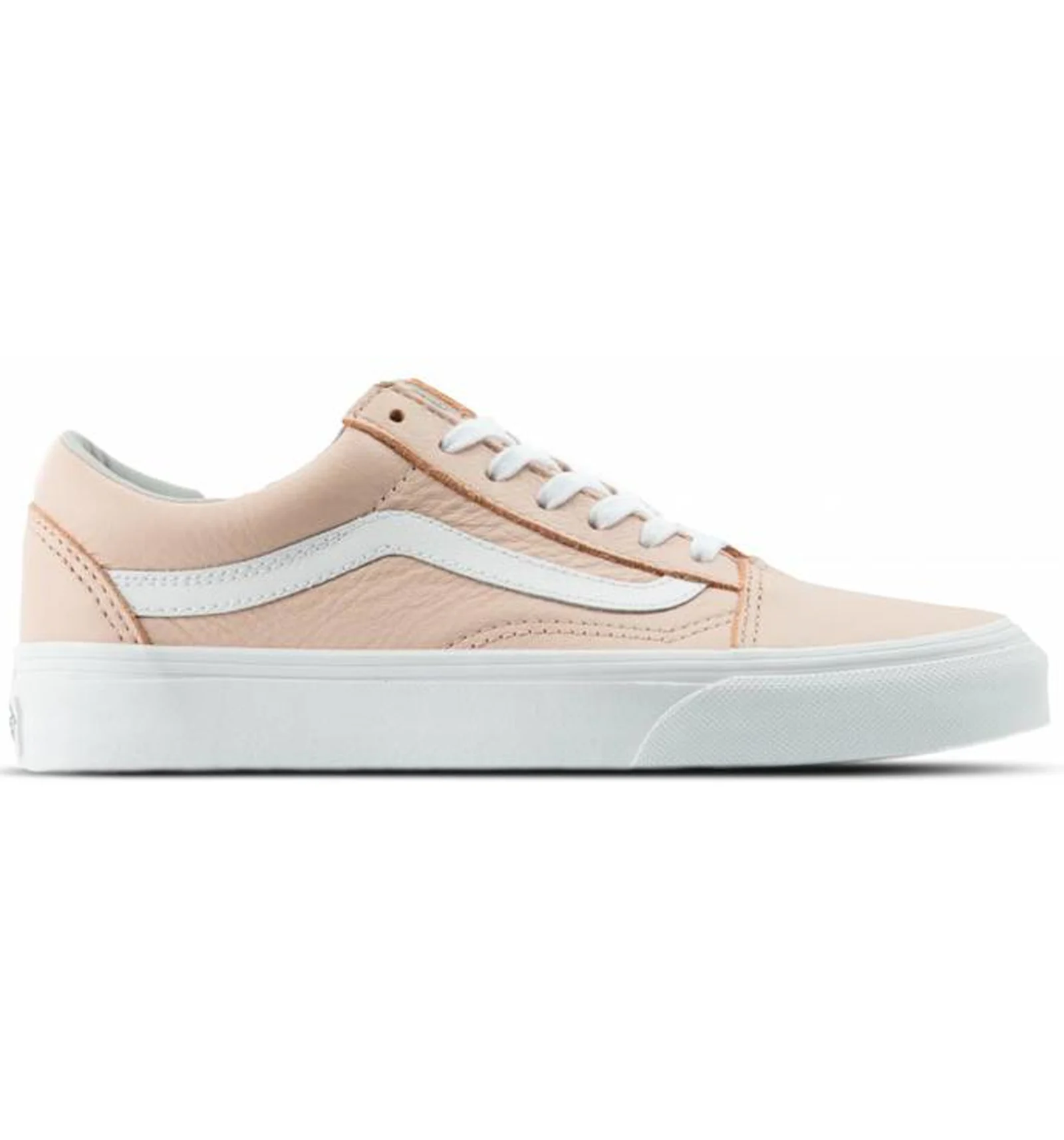 Mens leather old skool top vans