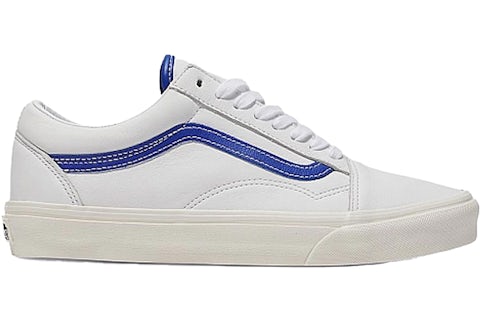 Vans Shoes Vans De Cuero Blancas Vans Blancos Tenis Vans Old Skool