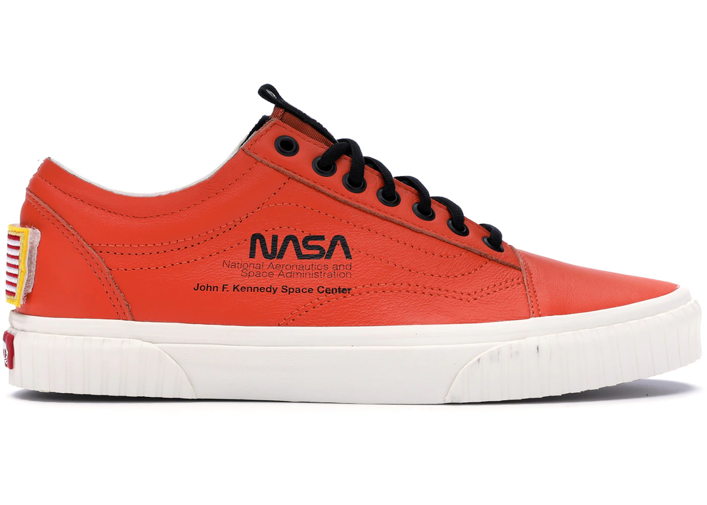 Nasa vans shoes orange Clearance
