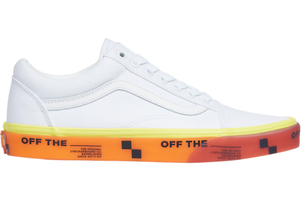 White and 2025 yellow vans