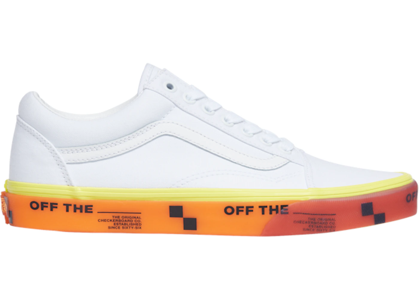 Off white vans price best sale