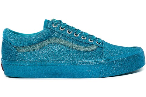 Vans Old Skool Opening Ceremony Sea Blue Glitter 2 Men s Sneakers US