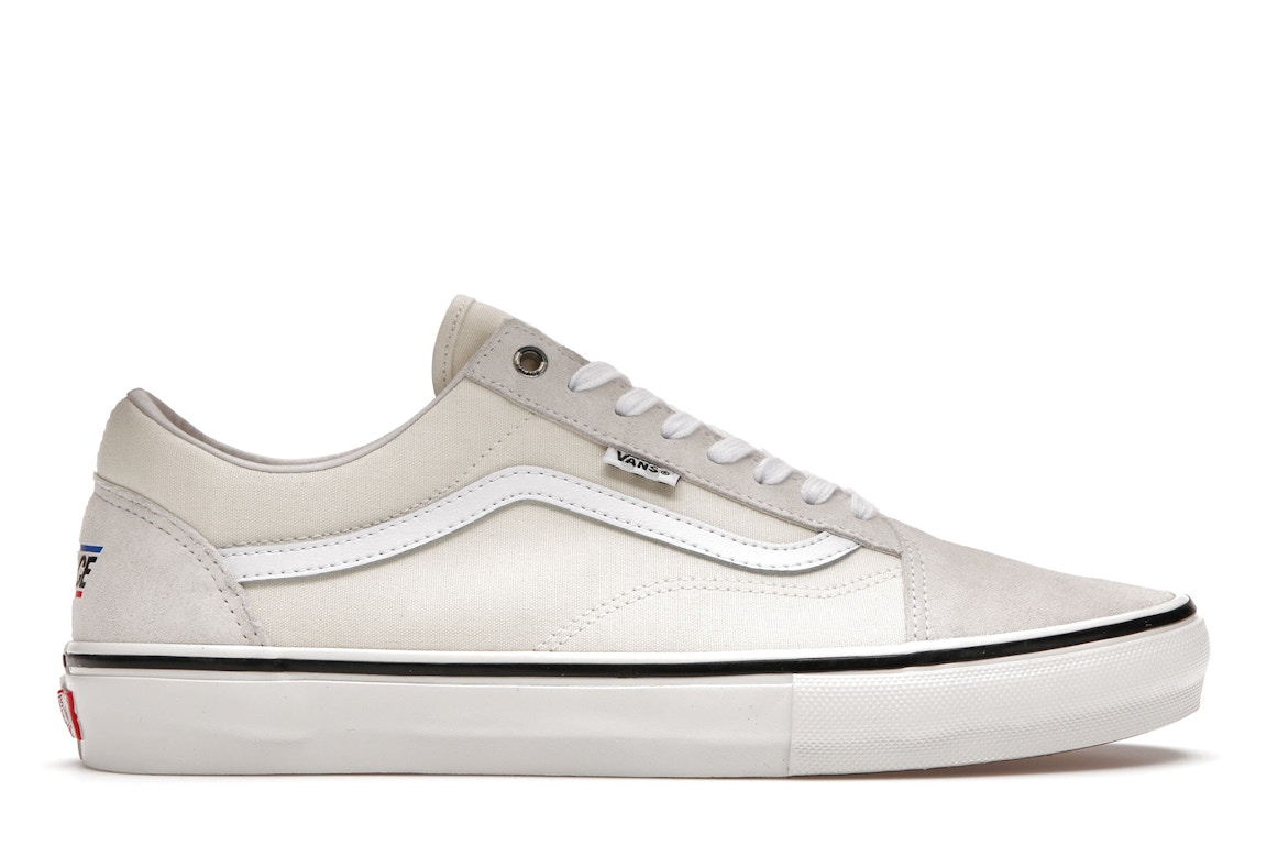 Click to view more detailed imagery on our partner's website Pre-owned Vans Old Skool Palace Classic White In White/white