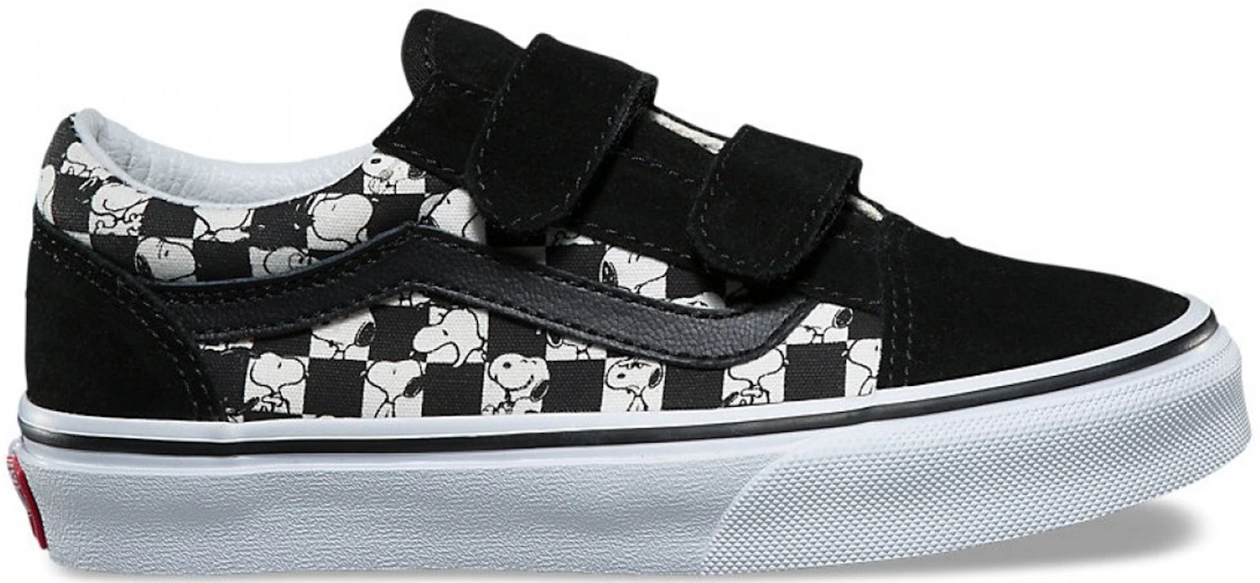 afhængige acceptere Streng Vans Old Skool Peanuts Snoopy Checkerboard (TD) Toddler -  VN0A38HDQQO/VN0A344KQQO - US