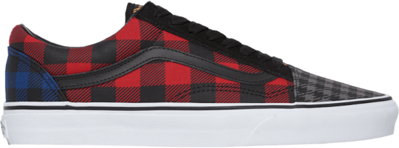 plaid old skool vans