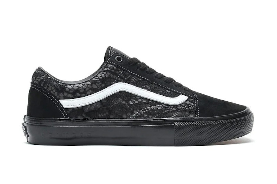 Click to view more detailed imagery on our partner's website Pre-owned Vans Old Skool Premier Black Grey Lace In Black/grey
