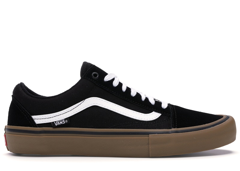 Vans Old Skool Pro Black White Gum 