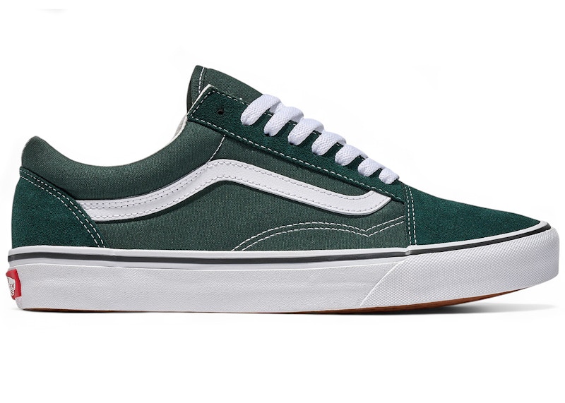 Pre-owned Vans Men's Old Skool Sneakers In Scarab Green