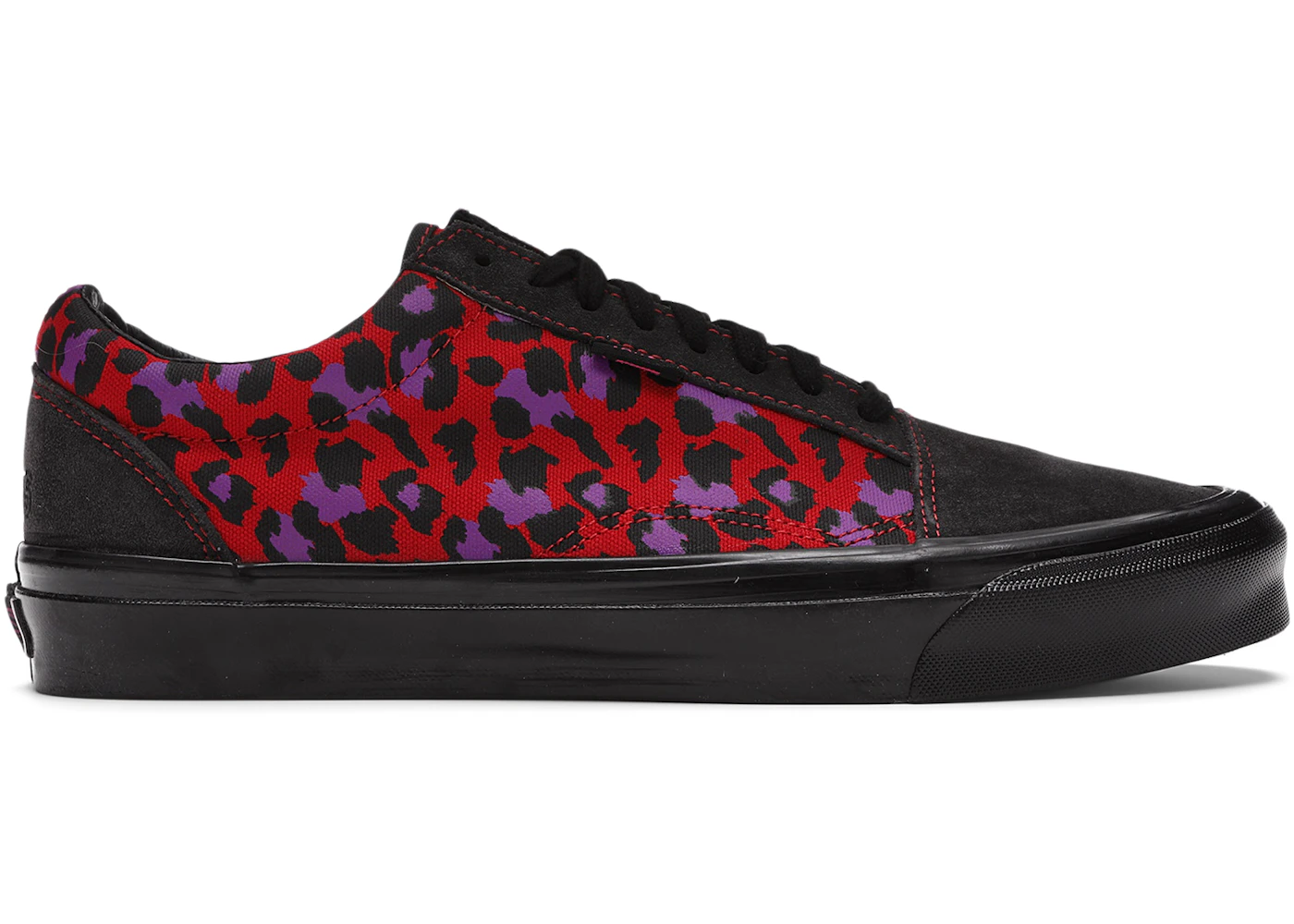 Vans Old Skool Stray Rats Black Red Men's Sneakers US