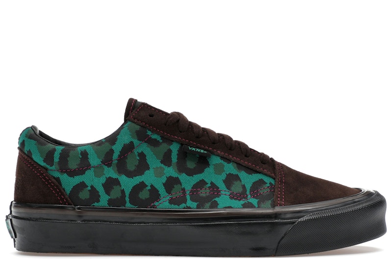 Pre-owned Vans Men's  Old Skool Stray Rats Sneakers In Brown/green In Multi