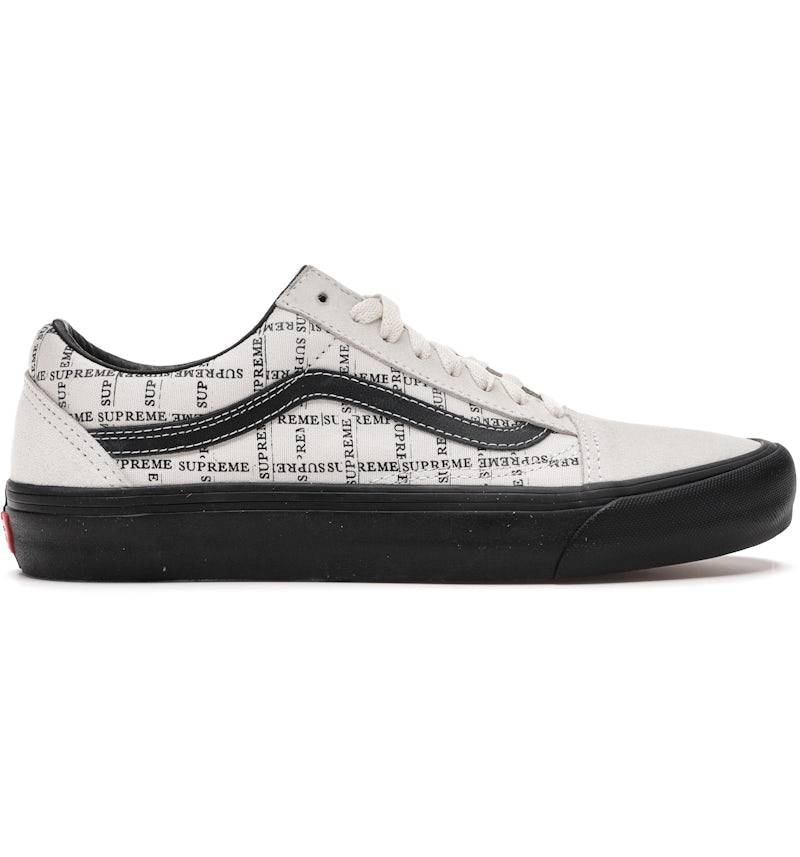 Vans Old Skool Supreme Grid WeiB Herren VN0A45JC2YV DE