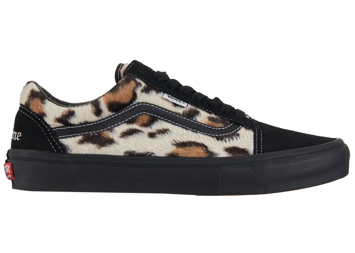 Vans Old Skool Supreme Leopard Black Men's - Sneakers - US