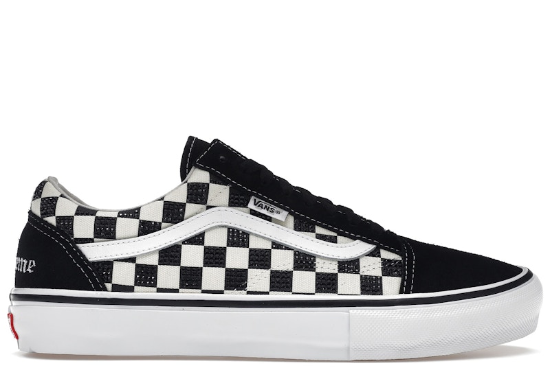 Vans on sale supreme checkerboard