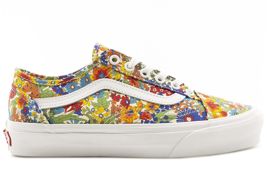 En consecuencia combate Lada Vans Old Skool Tapered Liberty Floral Yellow - VN0A54F44TW - US