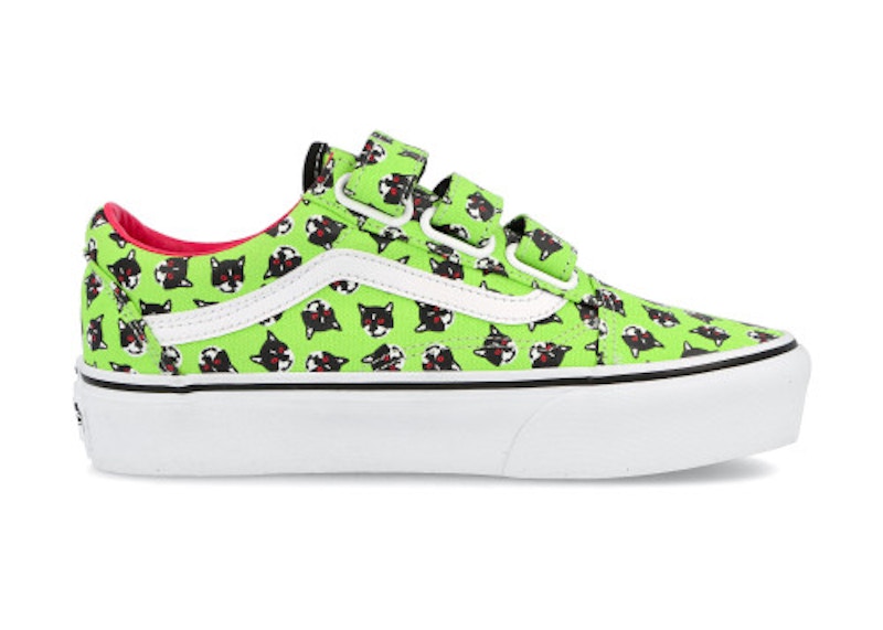 Green platform outlet vans