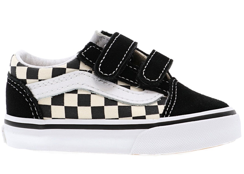 Vans sales checkered velcro