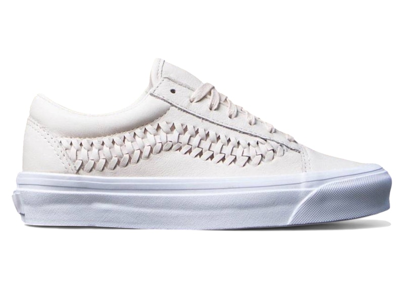 Pre-owned Vans Old Skool Weave Dx Leather (women's) Sneakers In Delicacy