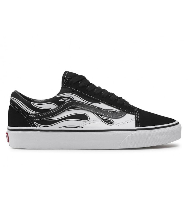Vans Old Skool Bianco Fiamma Uomo VN0A38G1K681 IT
