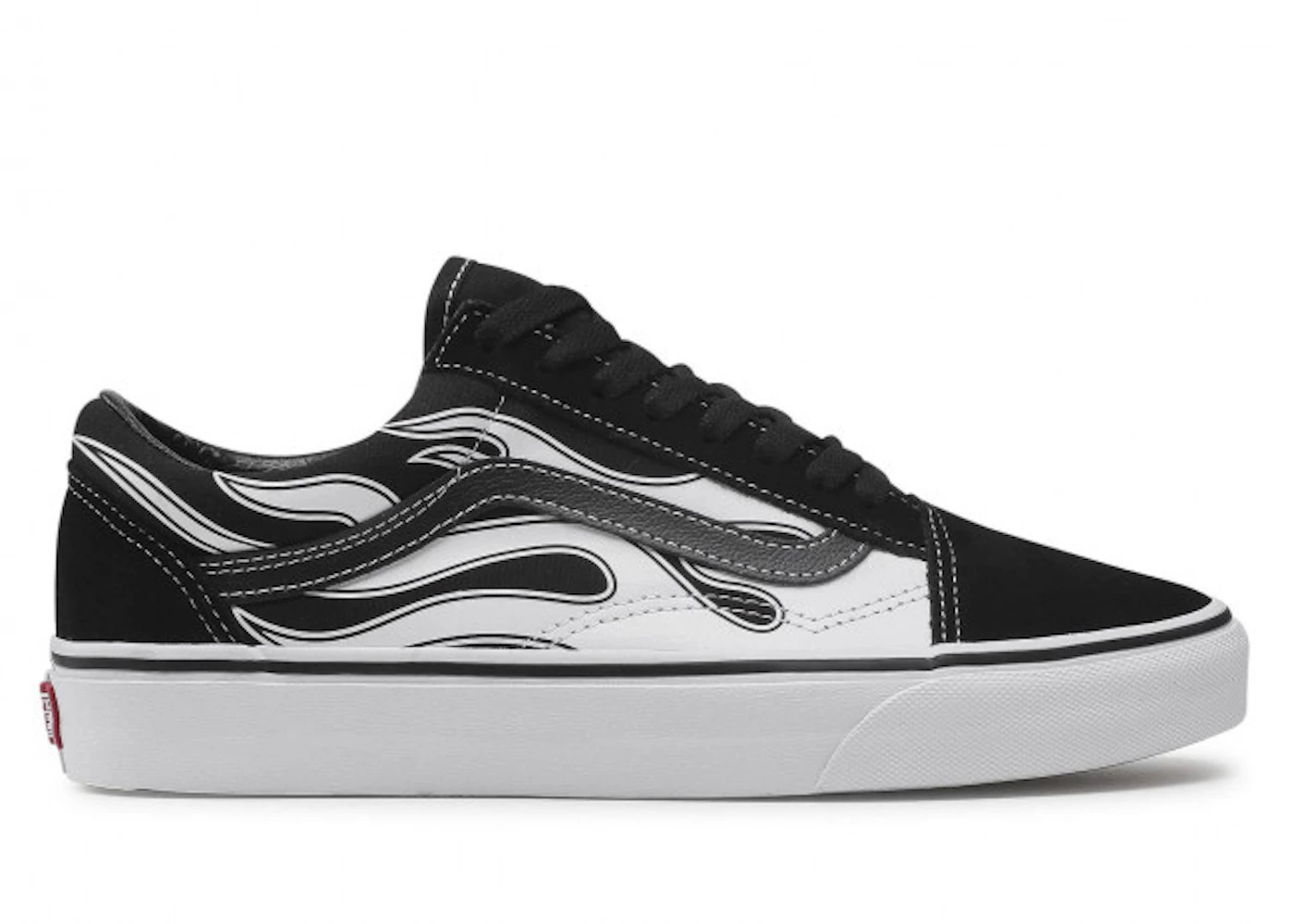 Vans w flames Clearance