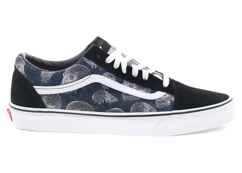 Vans Old Skool Wireframe Skulls Men's - VN0A3WKT9IB - US