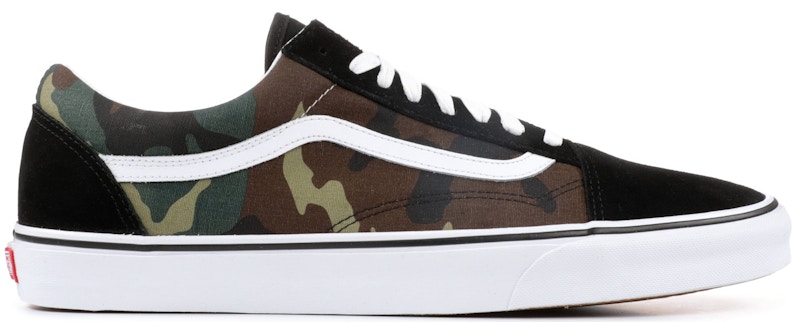 vans camouflage shoes