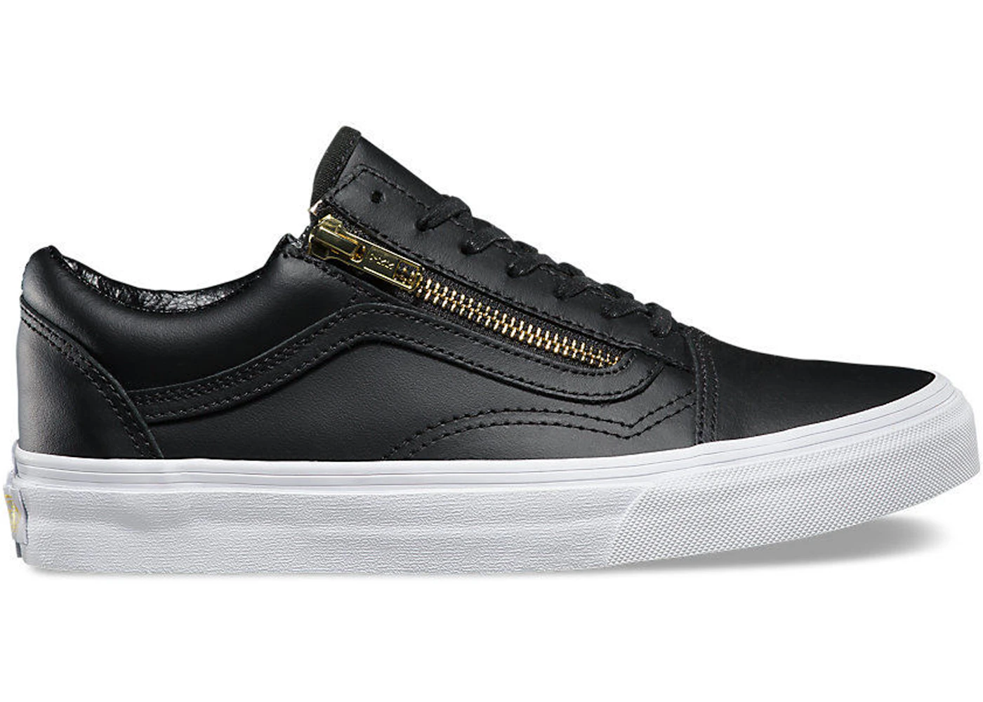 Vans Old Skool Zip Black Gold Men s VN00018GFH3 US