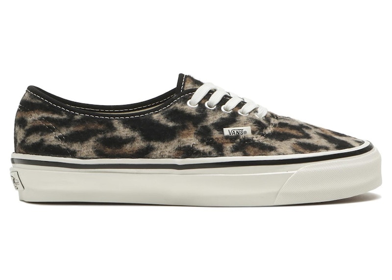 Vans Premium Authentic 44 Leopard Black Brown Men's Vans Premium Authentic 44 Leopard Black Brown Men's
