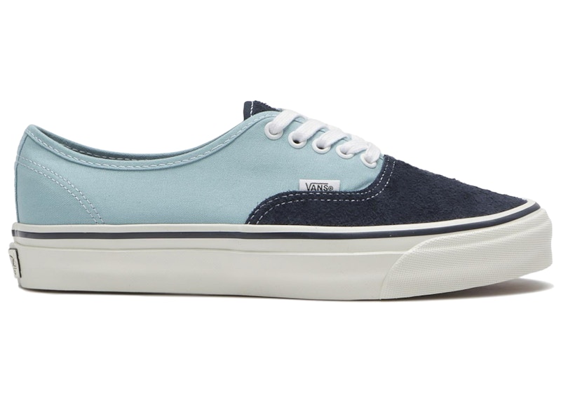 Vans Premium Authentic 44 Suede Canvas Dress Blue Aquatic Blue Men's -  VN000EBNICO