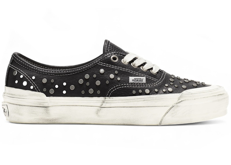 【Vans】★スニーカー★Premium Authentic Studded Leather Shoe Vans Premium Authentic Nocturnal Black Studded Leather Men's