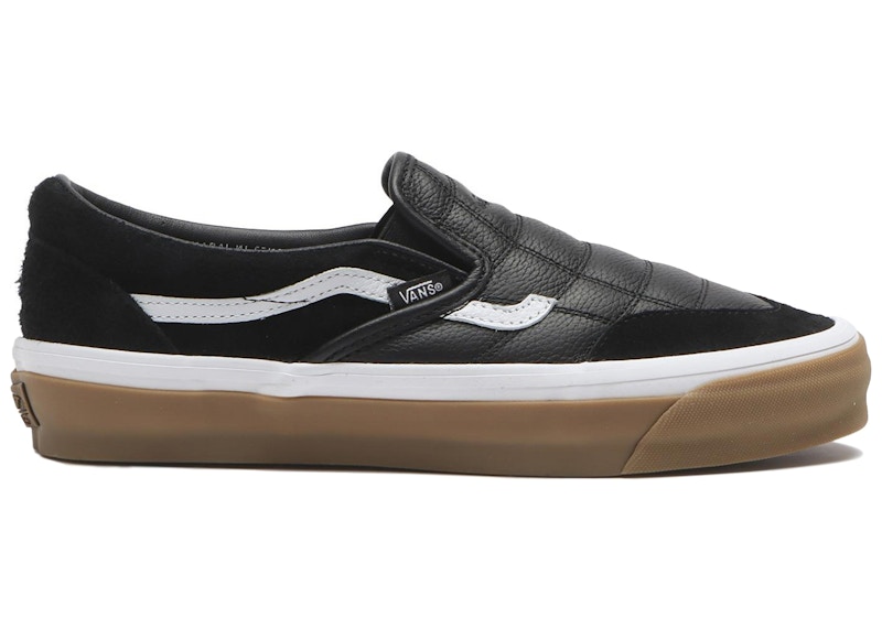 希少！ウィリーズ S80M1S Vans Premium Classic Slip-On 98 SP Black White Men's - VN000Z62BA2