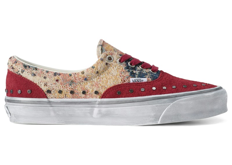 Vans Premium Era Floral Rivets Bordeaux Red