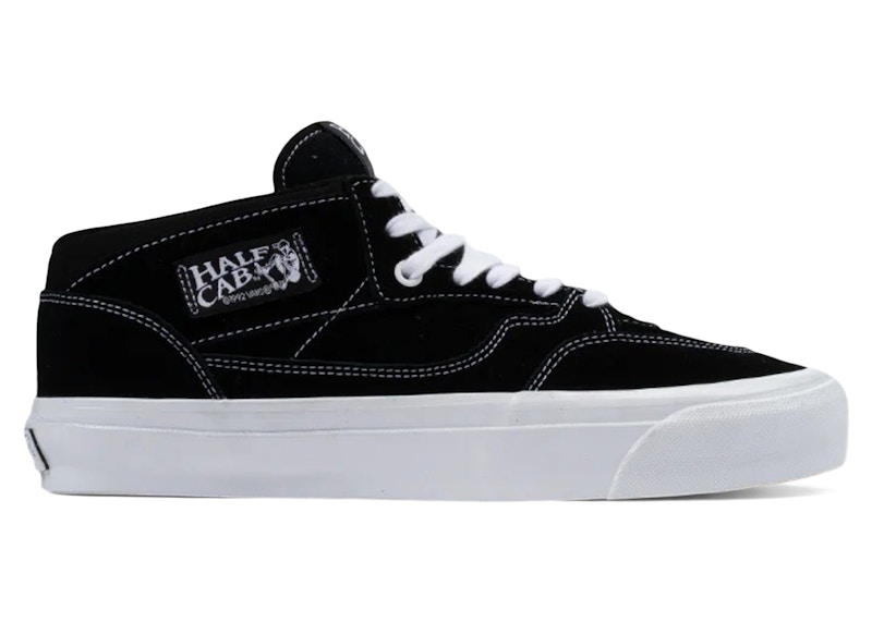 Vans Premium Half Cab Reissue 33 Black White Men's - VN000CXJBZW - US