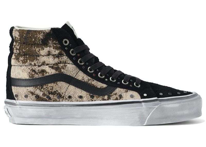 Vans Premium Sk8-Hi Floral Rivets Black