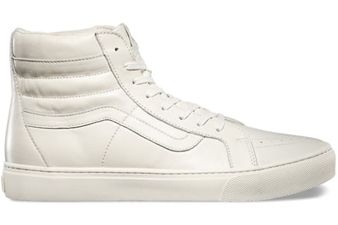 Vans SK8 Hi Lite Cup CA Leather Whisper White Men's VN000177GS7 US