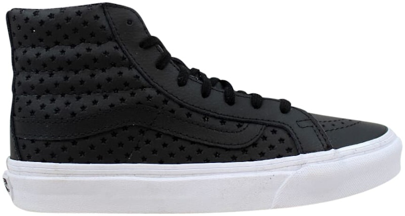 Vans sk8 hi top slim black