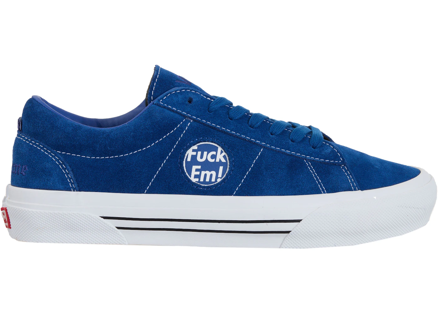 Skate Supreme Vans For Kids Vans Sid Supreme Fuck Em Blue