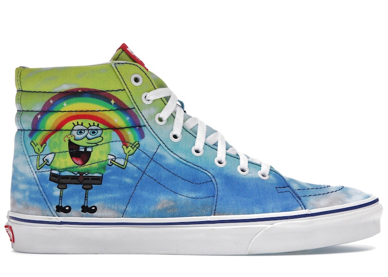 Spongebob vans hotsell aloha blue