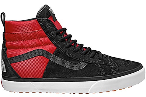 North face vans black online