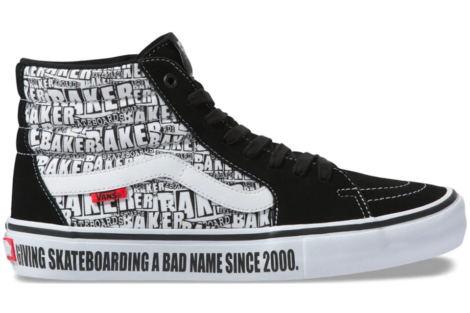 Vans baker deals shoes