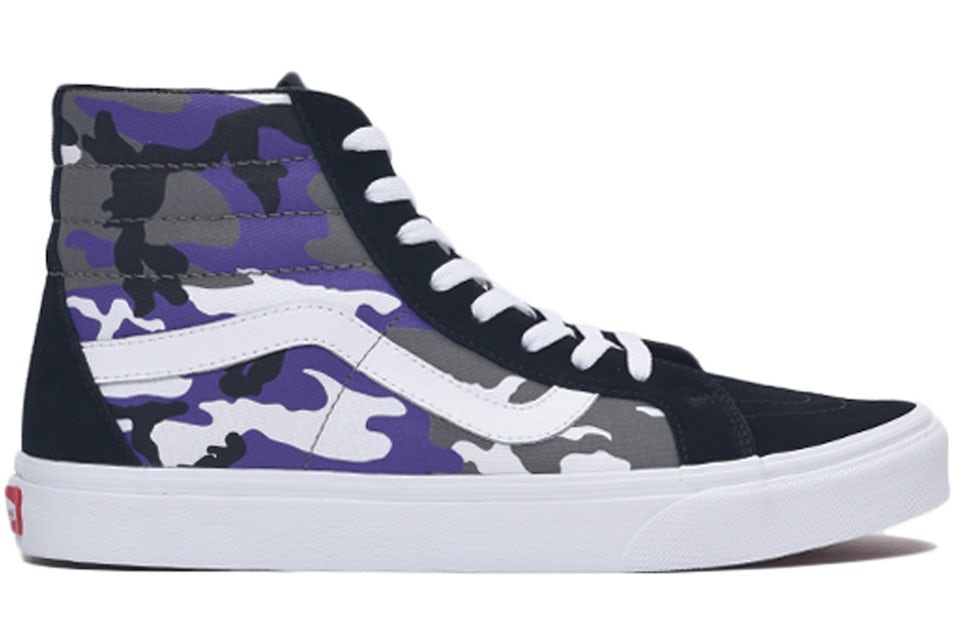 Purple 2025 camouflage vans
