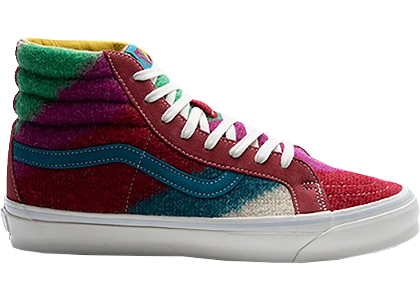 Vans sk8 cheap hi multicolor