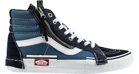 Vans sk8 hi top cut and paste black