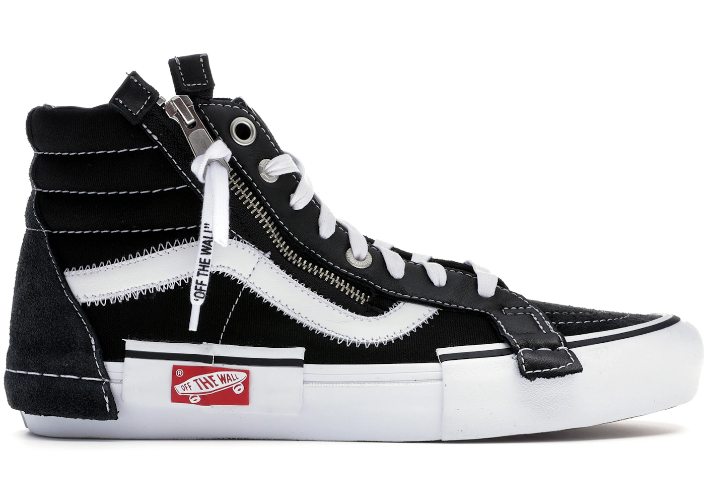 Vans Sk8-Hi Deconstructed Black Men's VN0A3TKM6BT US