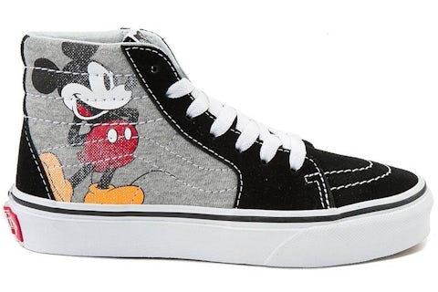 Mickey high top vans hot sale