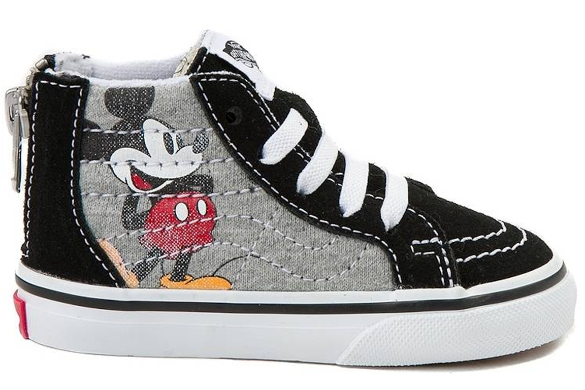 Pre-owned Vans Sk8-hi Disney Mickey Mouse (td) In Mickey Mouse/black