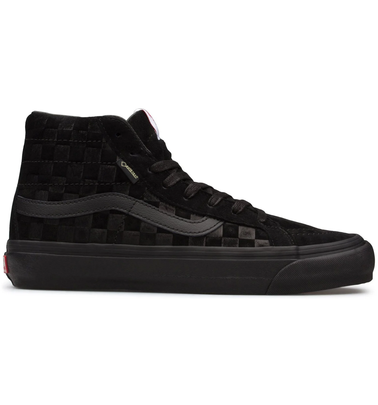 Vans sk8 hi top black pewter checkerboard