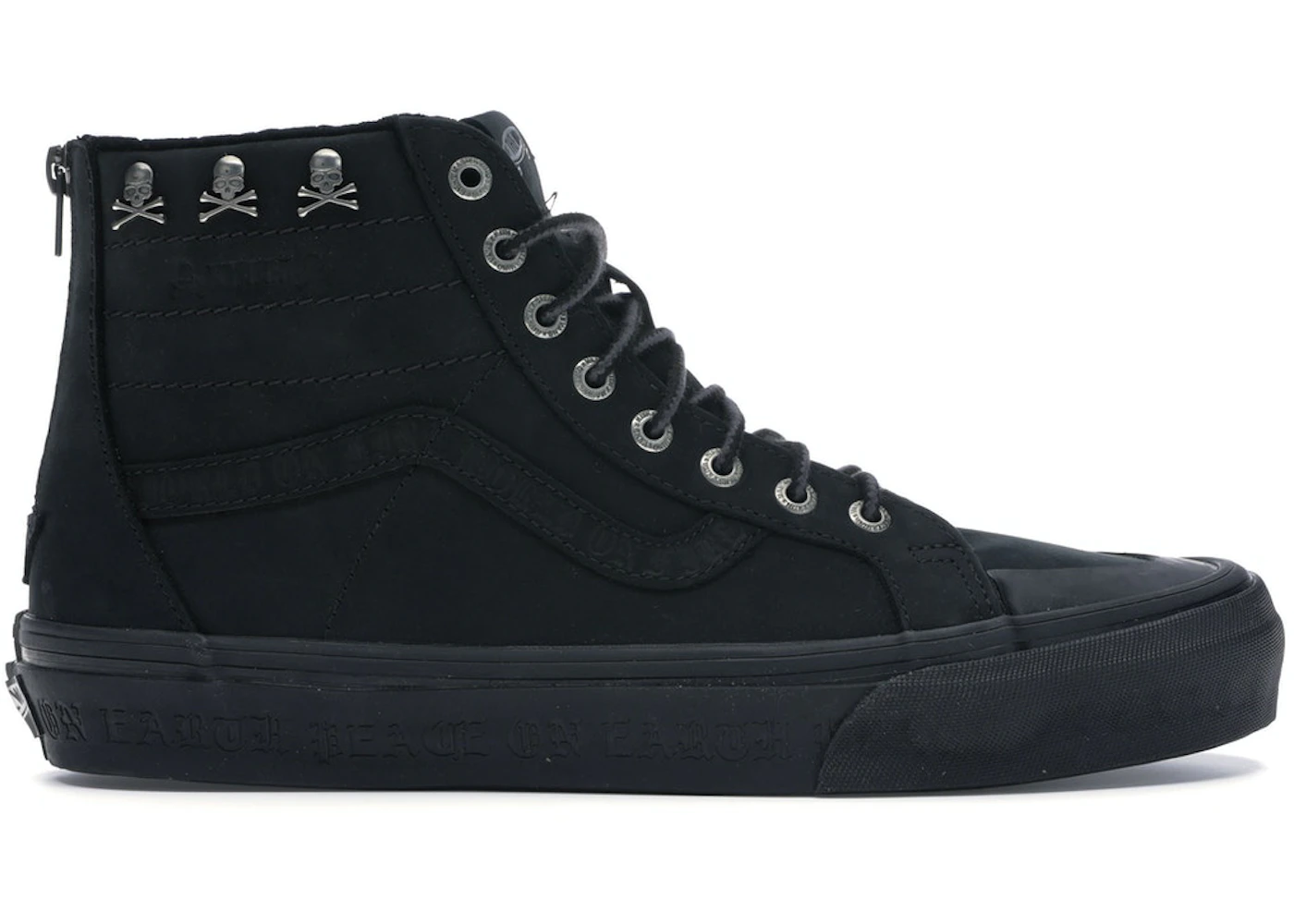 Vans Sk8-Hi Zip Kith x mastermind Japan Black Men's Vans Sk8-Hi Zip Kith x mastermind Japan Black Men's